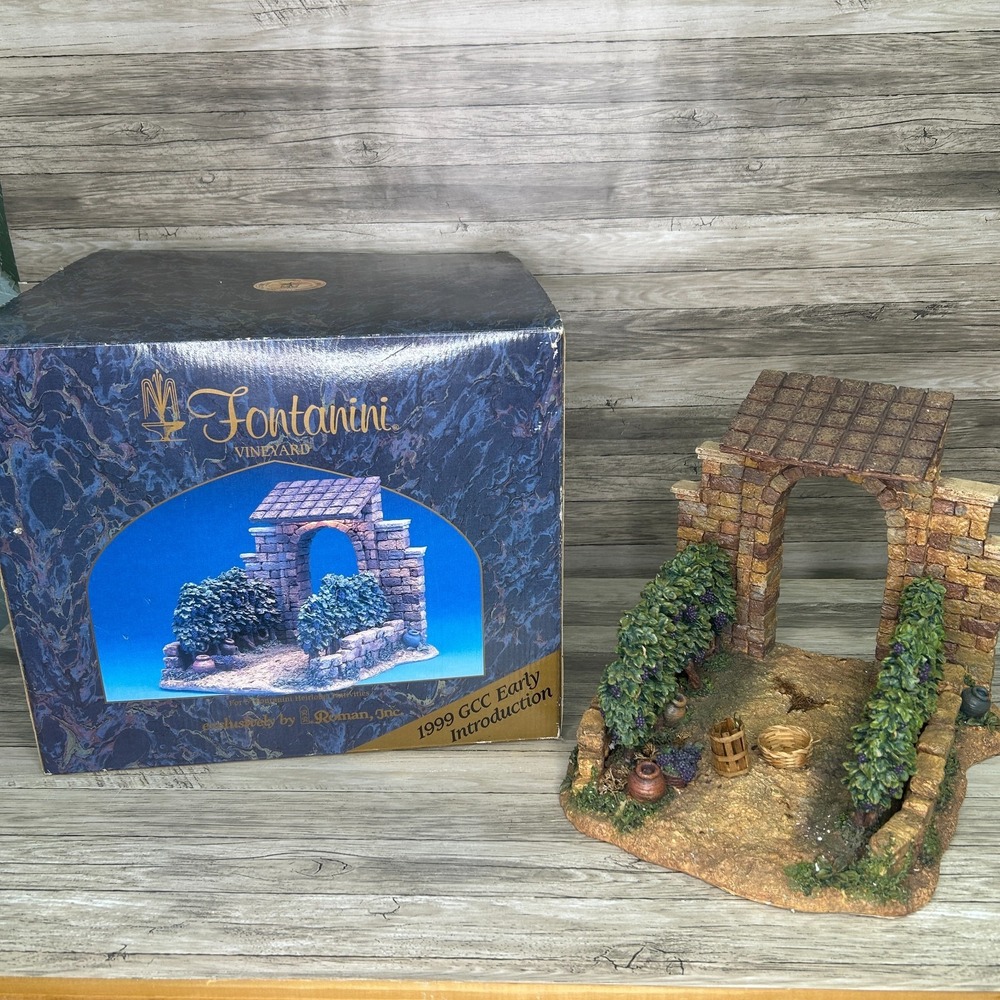 Fontanini The Vineyard 98831 for 5" Scale Village Nativity Addition 1999 GCC